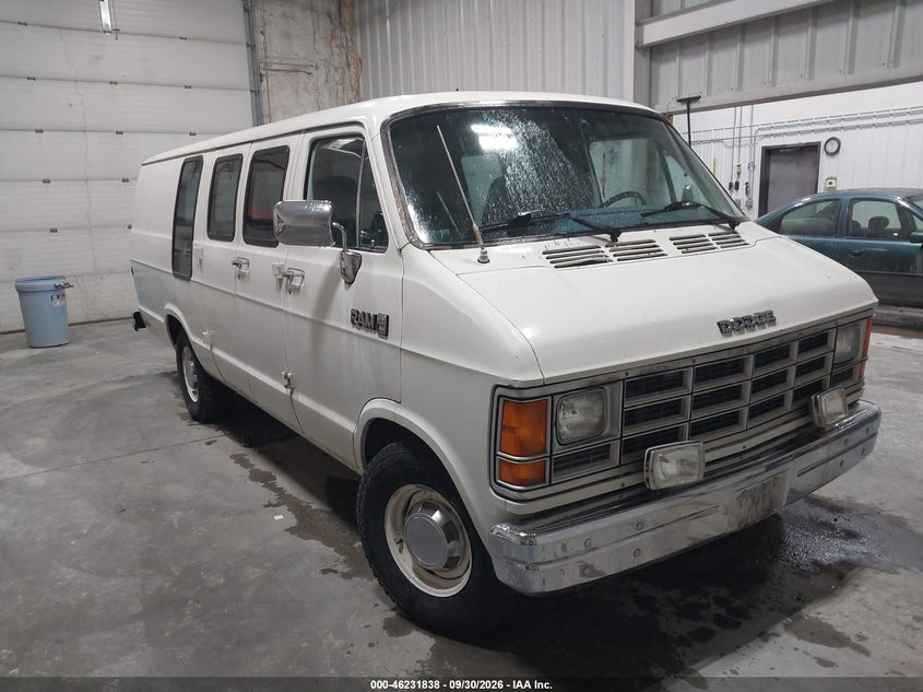 1987 DODGE RAM VAN B250
