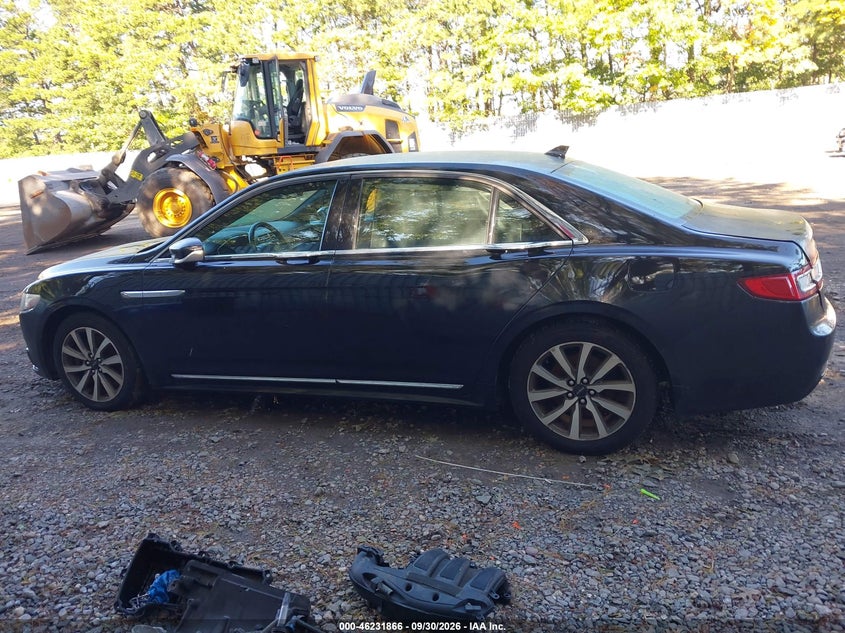 LINCOLN CONTINENTAL 2019 VIN 1LN6L9HK3K5609175