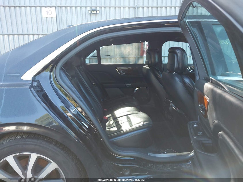 LINCOLN CONTINENTAL 2019 VIN 1LN6L9HK3K5609175