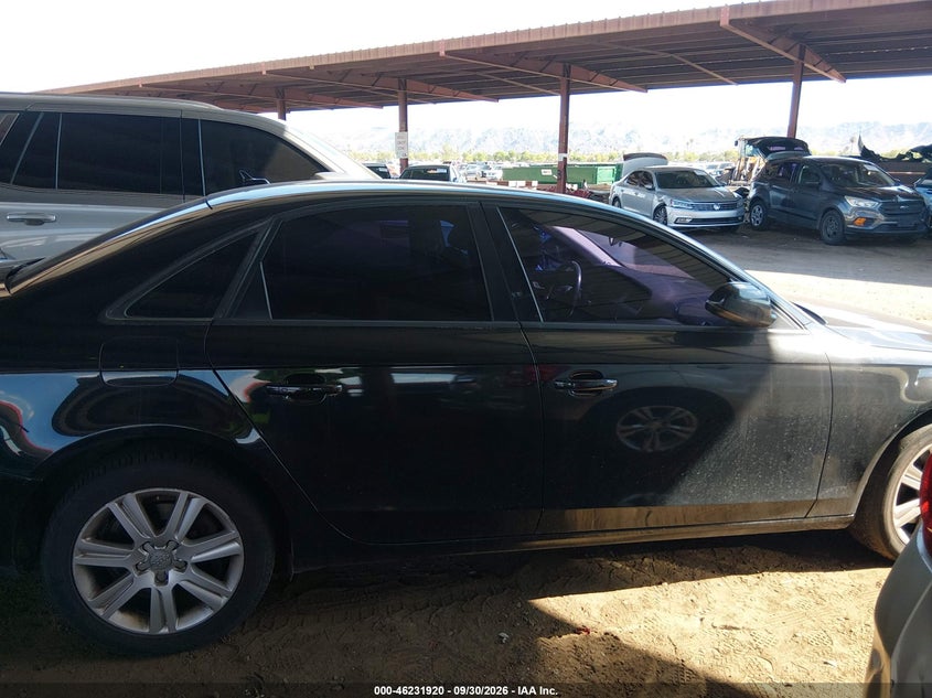 AUDI A4 2011 VIN WAUBFAFL0BN040015
