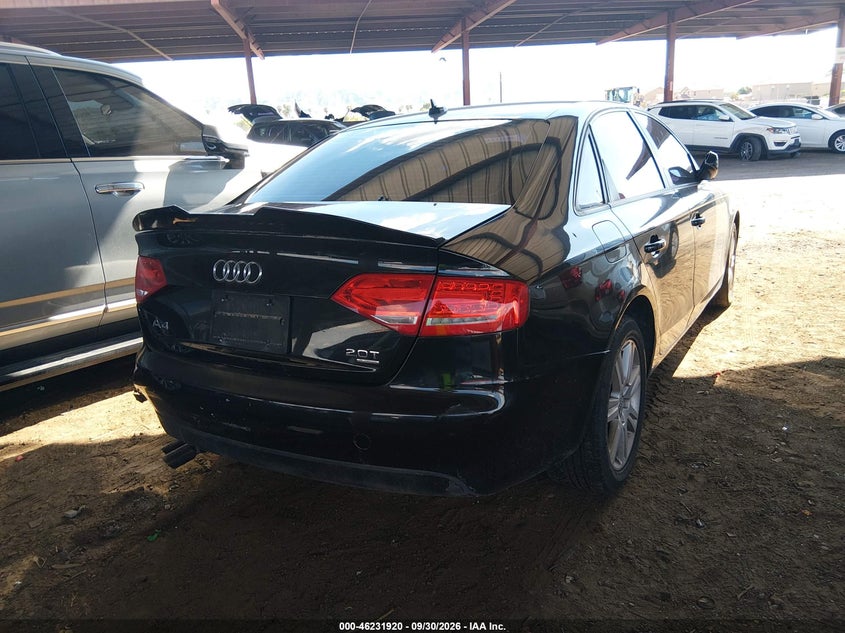 Vin: waubfafl0bn040015, lot: 46731914, audi a4 2.0t premium 20114