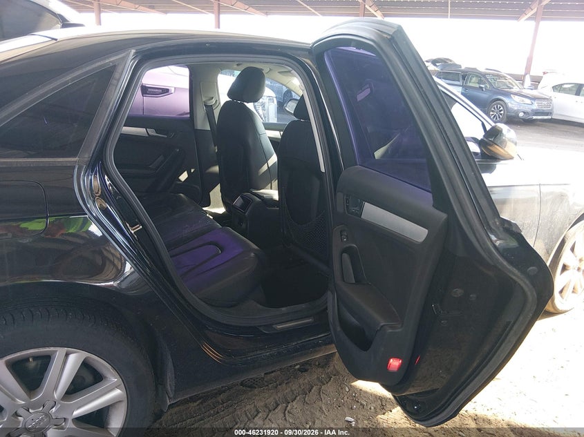 AUDI A4 2011 VIN WAUBFAFL0BN040015
