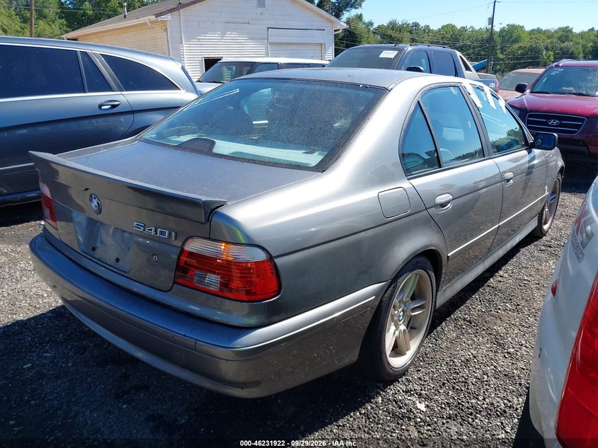 BMW 540I 2002 VIN WBADN53402GC98624