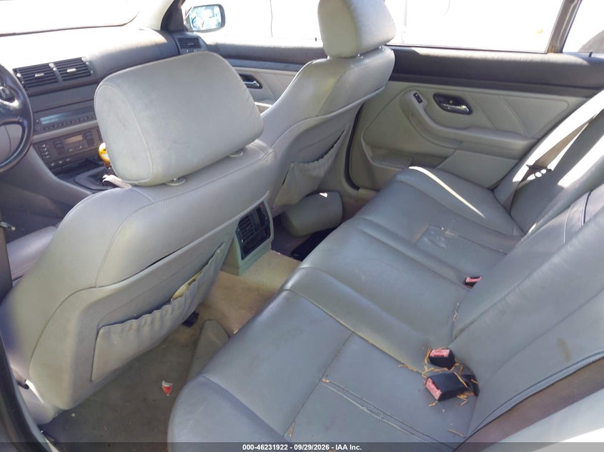 BMW 540I 2002 VIN WBADN53402GC98624