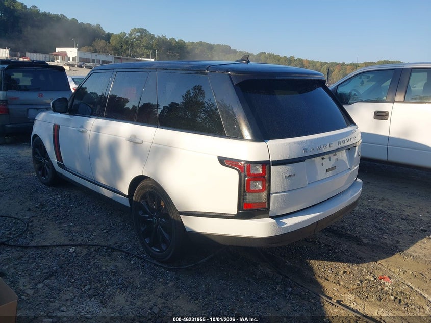 2016 LAND ROVER RANGE ROVER 3.0L V6 SUPERCHARGED HSE · Фото 3
