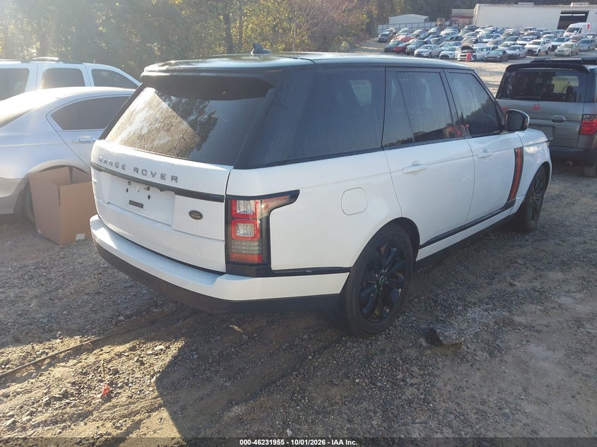 2016 LAND ROVER RANGE ROVER 3.0L V6 SUPERCHARGED HSE · Фото 4