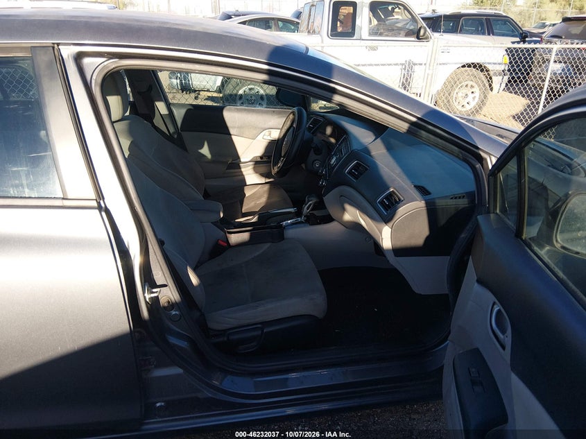 HONDA CIVIC 2013 VIN 19XFB2F54DE091371
