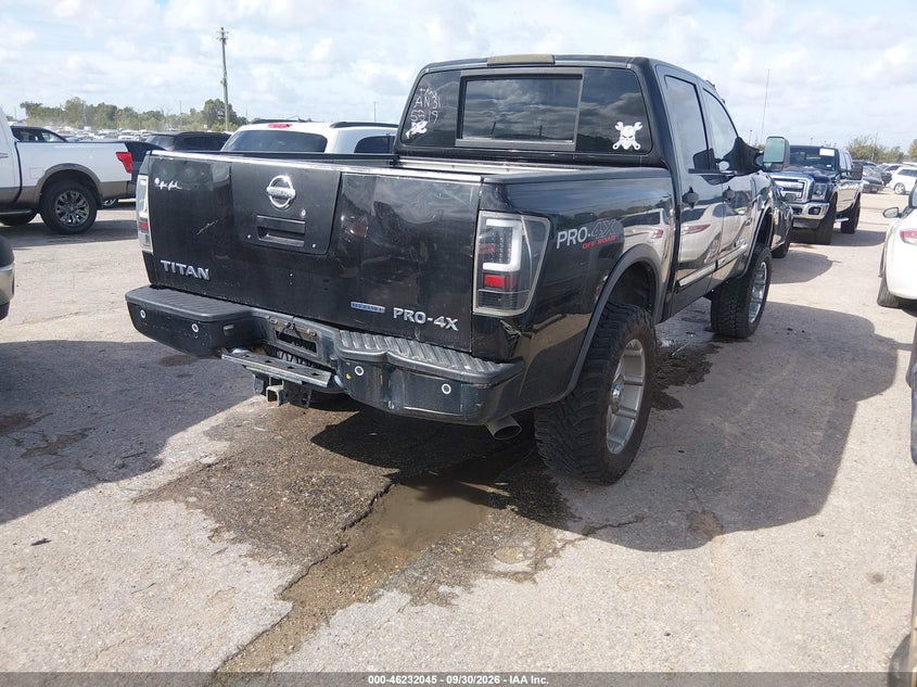Vin: 1n6ba0ec0an315519, lot: 46732039, nissan titan pro-4x 20104