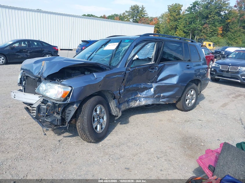 2007 Toyota Highlander V6, Left Side, IAAI, VIN JTEEP21A170230186 — photo 2