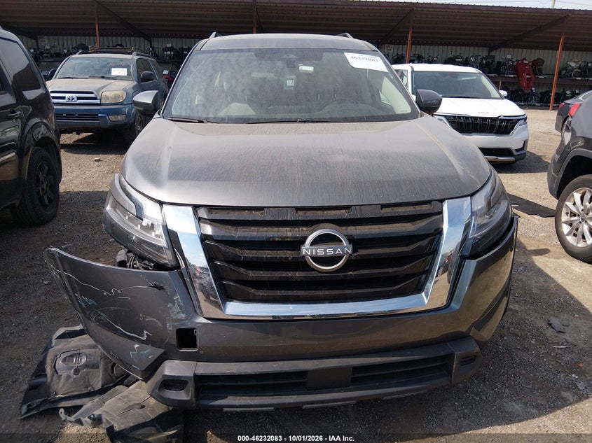 NISSAN PATHFINDER 2022 VIN 5N1DR3BC5NC268950