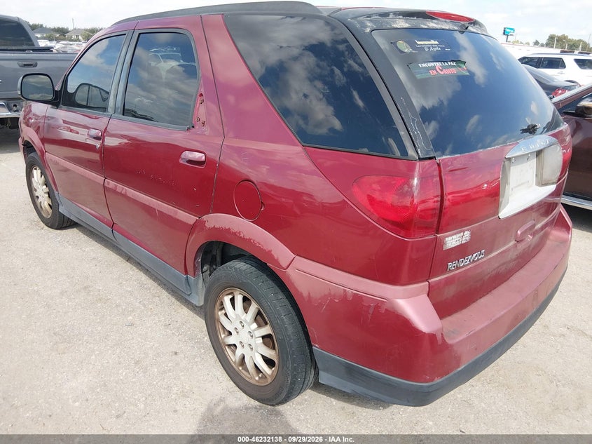 BUICK RENDEZVOUS 2006 VIN 3G5DB03L16S500856