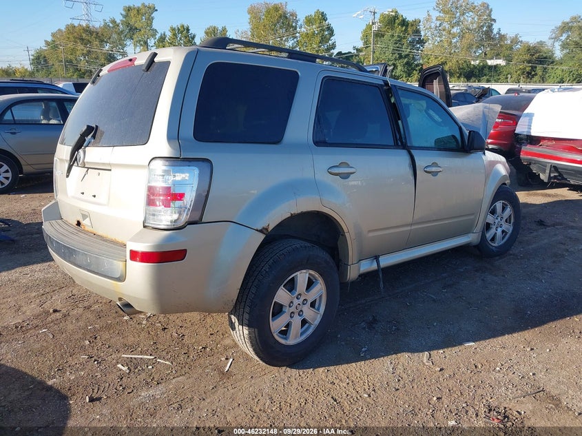 MERCURY MARINER 2010 VIN 4M2CN9B79AKJ07979