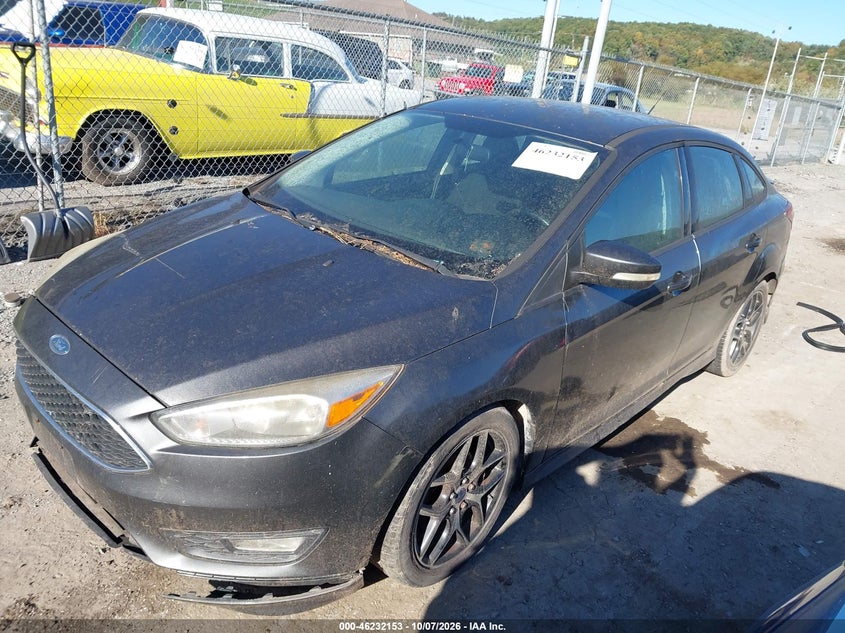 Vin: 1fadp3f24fl371974, lot: 46732147, ford focus se 20152