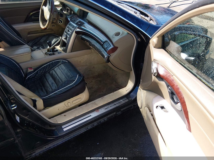 ACURA RL 2008 VIN JH4KB16558C001875
