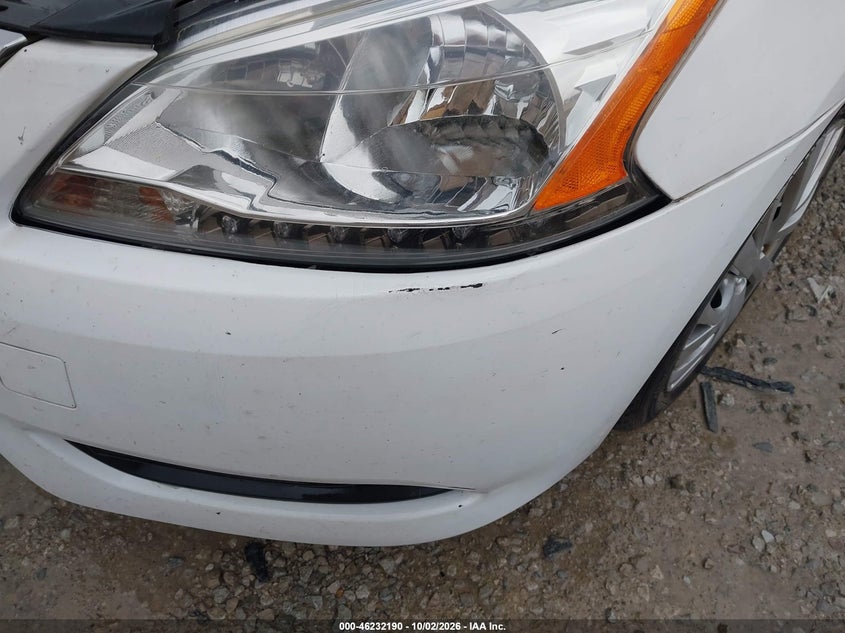 NISSAN SENTRA 2015 VIN 3N1AB7AP5FY220013