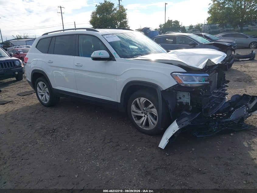 2021 Volkswagen Atlas 3.6l V6 SE W/Technology