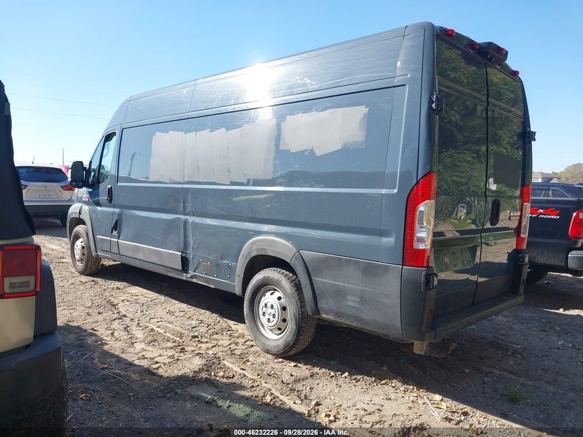 RAM PROMASTER 3500 2019 VIN 3C6URVJG8KE542318