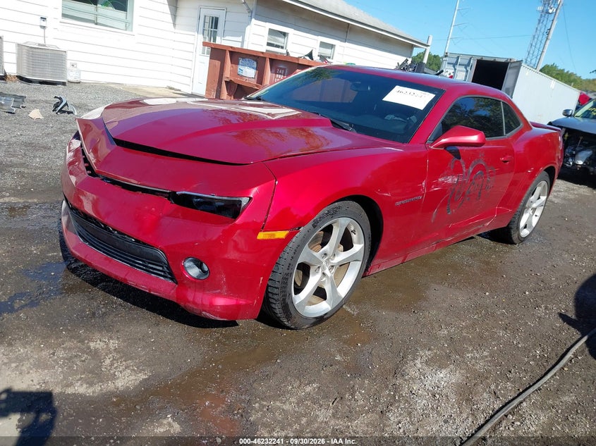 2015 Chevrolet Camaro 1Lt, Front End, IAAI, VIN 2G1FD1E34F9311848 — photo 2
