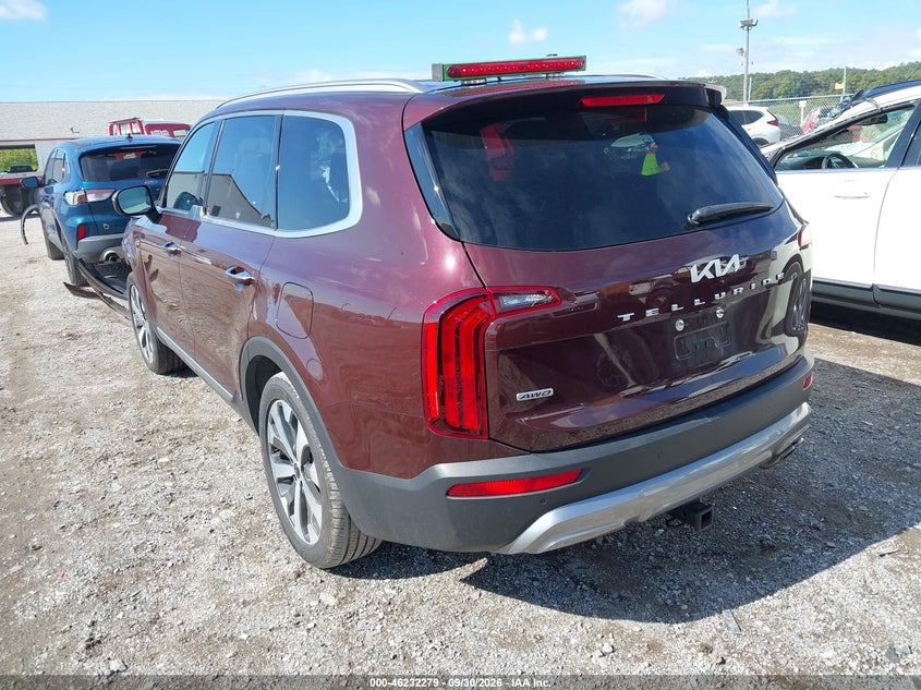 KIA TELLURIDE 2022 VIN 5XYP6DHC3NG200682
