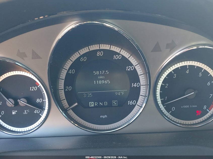 MERCEDES-BENZ C 350 2009 VIN WDDGF56X39F231831