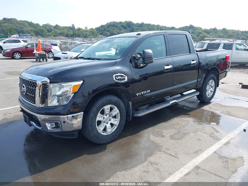 2017 Nissan Titan Sv, Правый бок, IAAI, VIN 1N6AA1E54HN553497 — фото 2