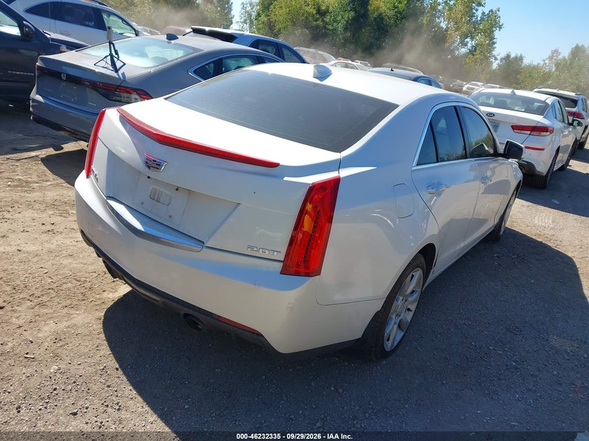 Vin: 1g6ag5rx2g0104306, lot: 46732329, cadillac ats standard 20164