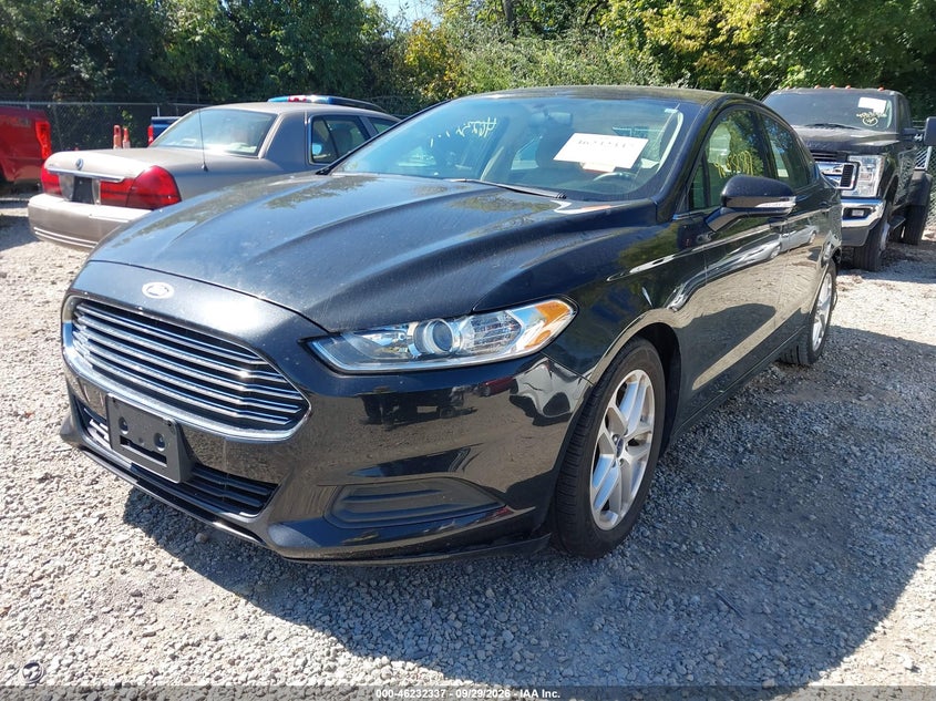 2015 Ford Fusion Se, Left Rear, IAAI, VIN 1FA6P0H70F5106098 — photo 2