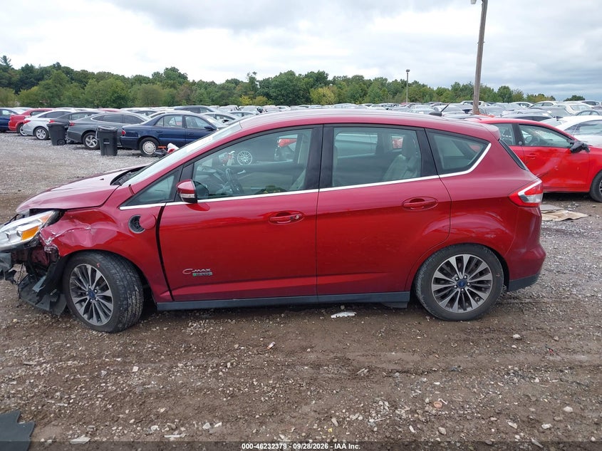 FORD C-MAX ENERGI 2017 VIN 1FADP5FUXHL107481