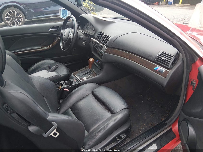 BMW 330CI 2001 VIN WBABS53421JU80839
