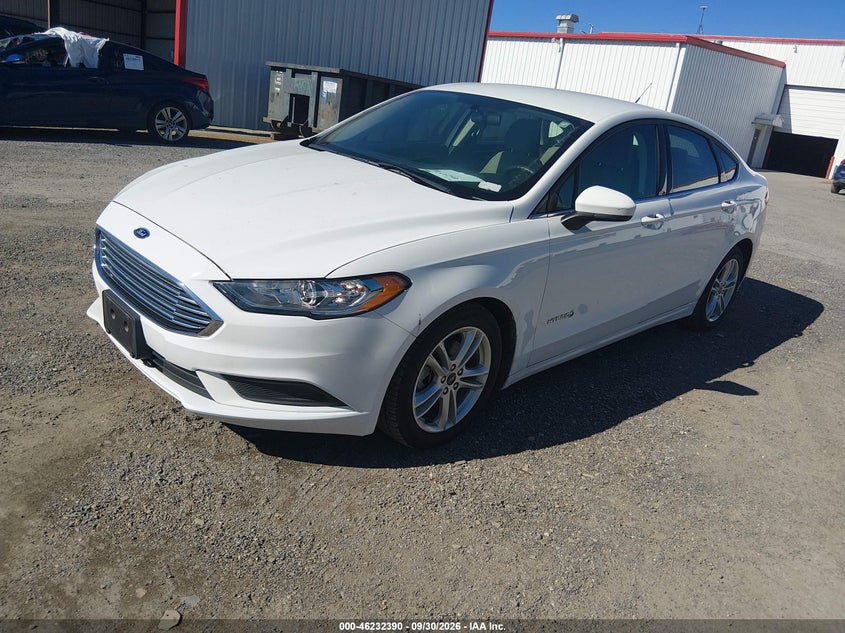 Vin: 3fa6p0uu0jr122383, lot: 46732384, ford fusion hybrid s 20182