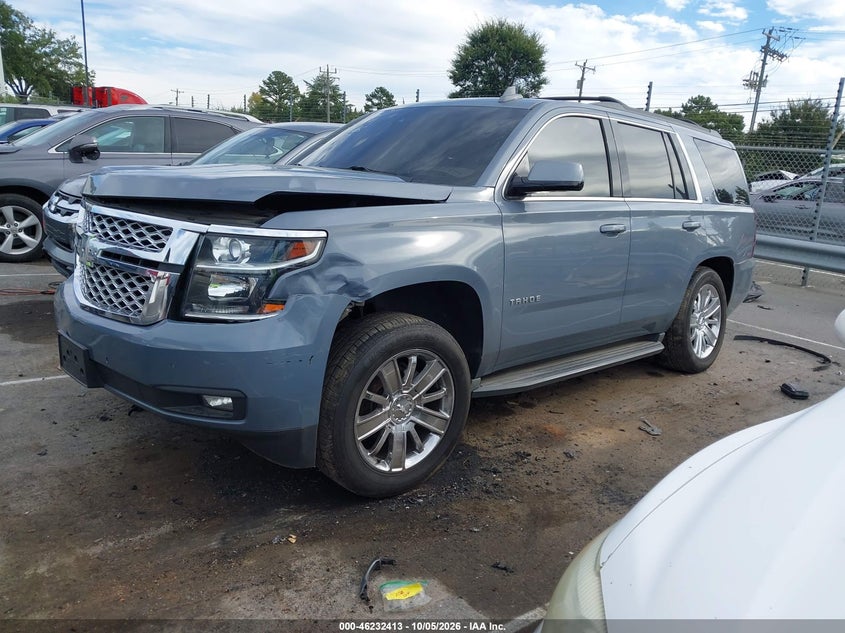 Vin: 1gnskbkc0gr431117, lot: 46732407, chevrolet tahoe lt 20162
