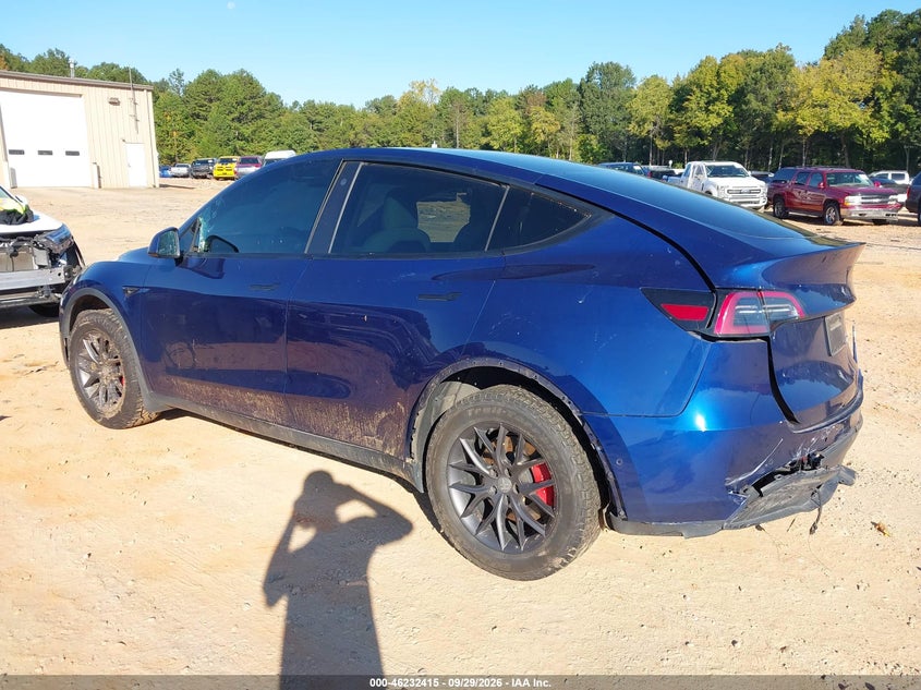 Vin: 5yjygdef0mf194538, lot: 46732409, tesla model y performance dual motor all-wheel drive 20213