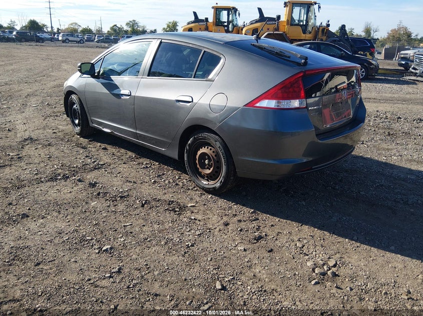 HONDA INSIGHT 2011 VIN JHMZE2H56BS009196