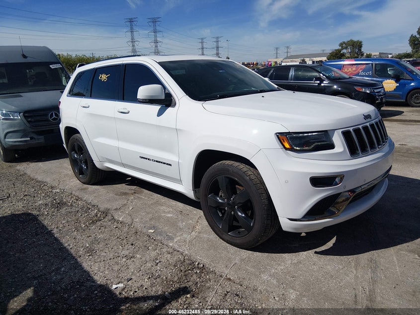Vin: 1c4rjfcg4gc406226, lot: 46732479, jeep grand cherokee high altitude 20161
