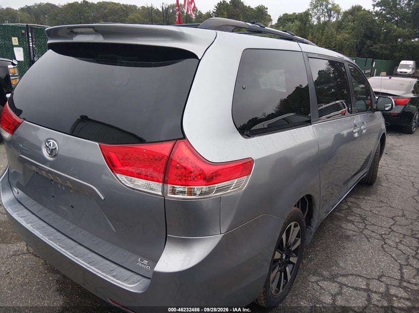 TOYOTA SIENNA 2011 VIN 5TDJK3DC3BS019310