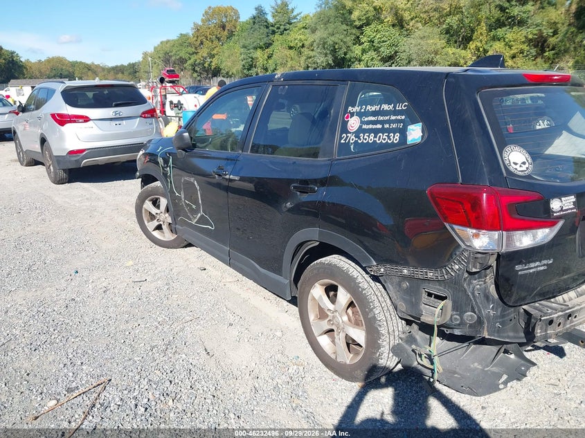 Vin: jf2skaac3mh500518, lot: 46732490, subaru forester 20213