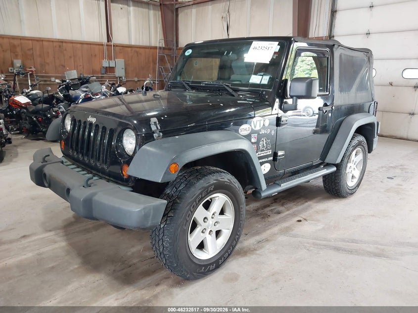 Vin: 1j4ga2d17al103890, lot: 46732511, jeep wrangler sport 20102