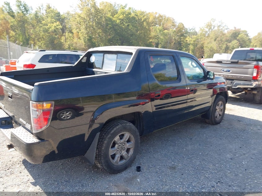 HONDA RIDGELINE 2007 VIN 2HJYK16357H550042