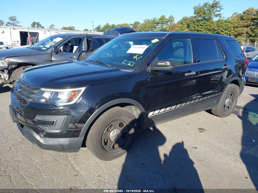 Vin: 1fm5k8ar9ggc91719, lot: 46732554, ford utility police interceptor 20162
