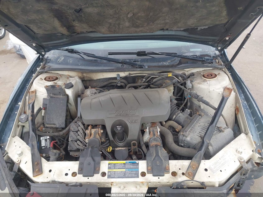 PONTIAC GRAND PRIX 2006 VIN 2G2WP552861135547