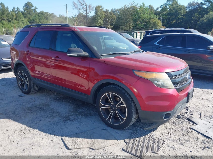 Vin: 1fm5k8gt7fgb64372, lot: 46732602, ford explorer sport 20151