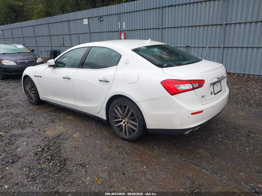 Vin: zam57rta7f1144136, lot: 46732622, maserati ghibli s q4 20153