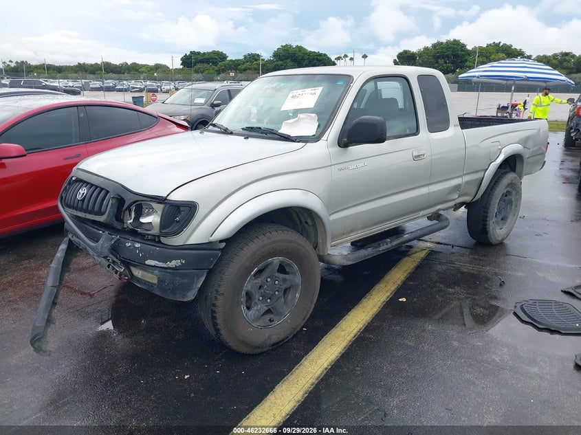 TOYOTA TACOMA 2001 VIN 5TESM92N11Z843023