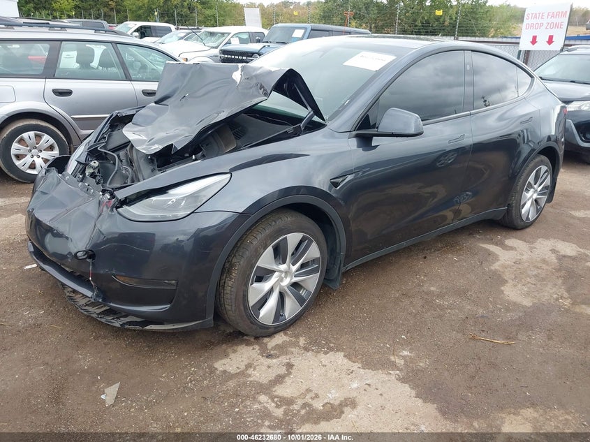 Vin: 7saygdee9ra271518, lot: 46732674, tesla model y long range dual motor all-wheel drive 20242
