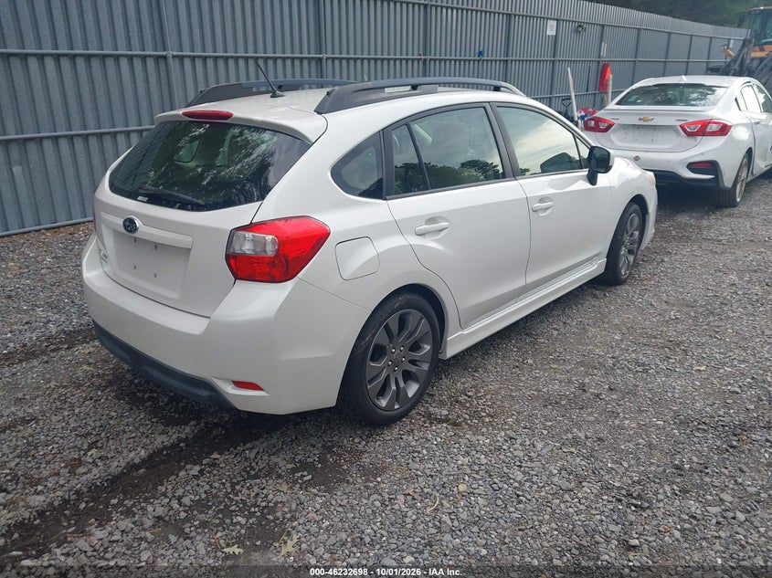 Vin: jf1gpal60dg845868, lot: 46732692, subaru impreza 2.0i sport premium 20134