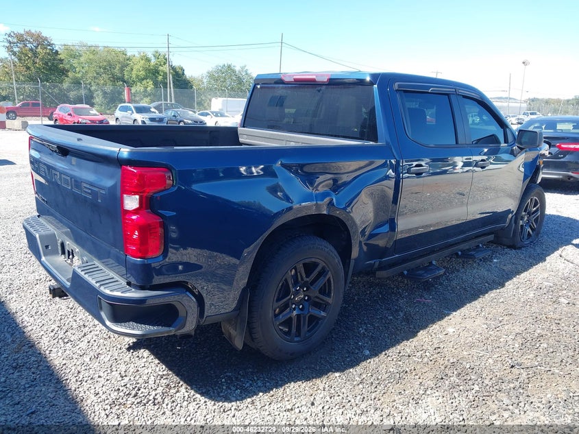 Vin: 1gcpdbek9pz187365, lot: 46732723, chevrolet silverado 1500 4wd  short bed custom 20234