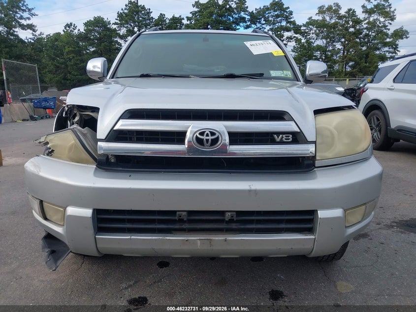 TOYOTA 4RUNNER 2005 VIN JTEBT14R650054808
