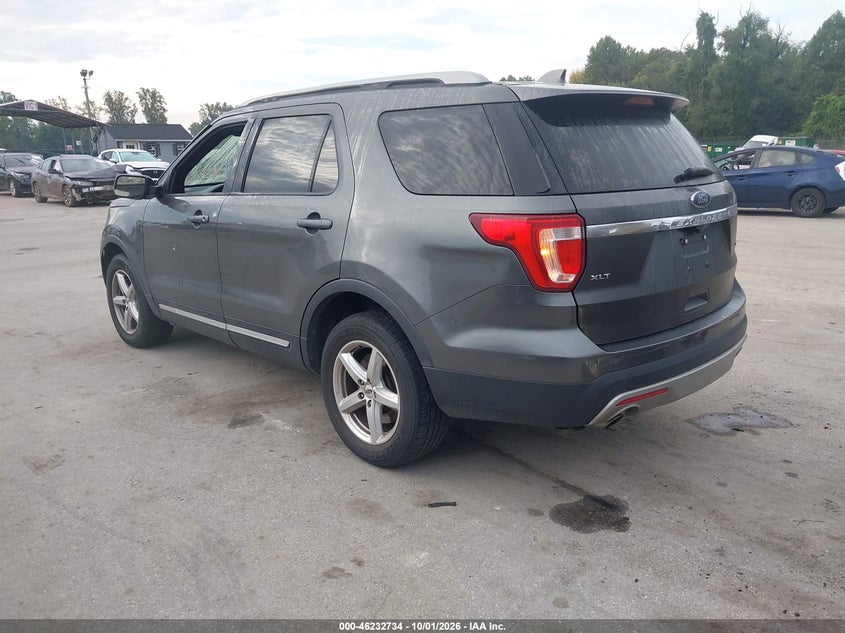 Vin: 1fm5k8dh5hga44895, lot: 46732728, ford explorer xlt 20173