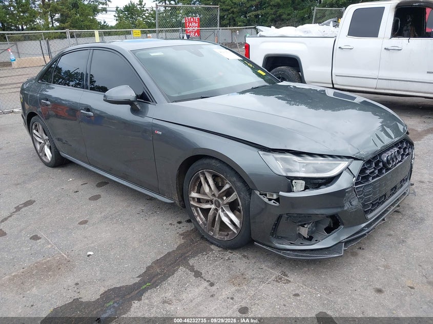 Vin: waueaaf4xma032650, lot: 46732729, audi a4 premium plus 45 tfsi s line quattro s tronic 2021 img_1