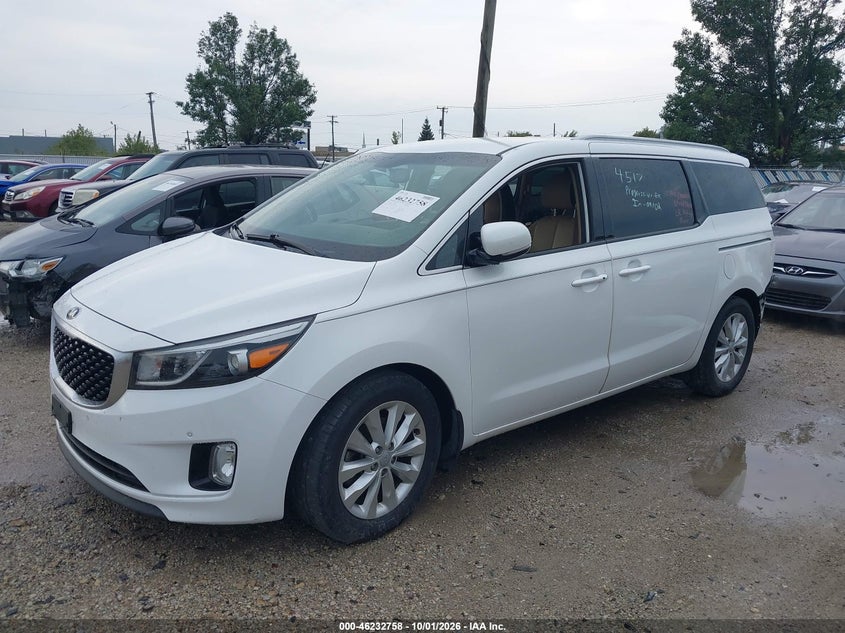 Vin: kndmc5c12j6405186, lot: 46732752, kia sedona ex 20182